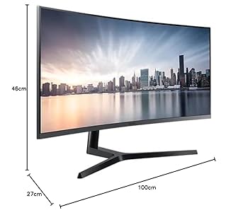 Samsung CH892-34-Inch Ultra-Wide Curved WQHD Monitor